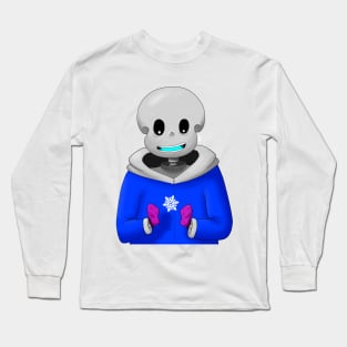 Sans is Snowed in Long Sleeve T-Shirt